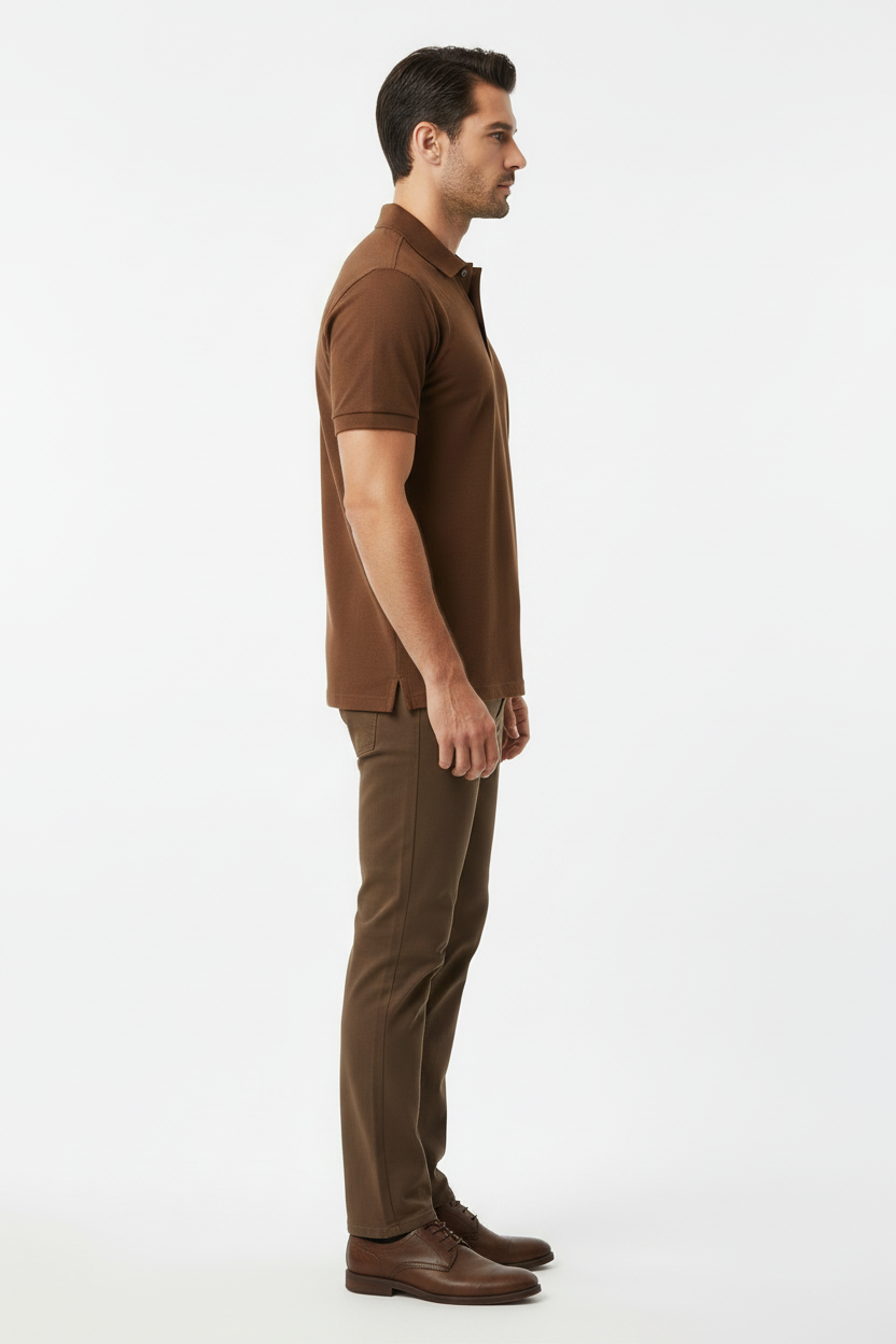 4. Side Profile — Relaxed Fit