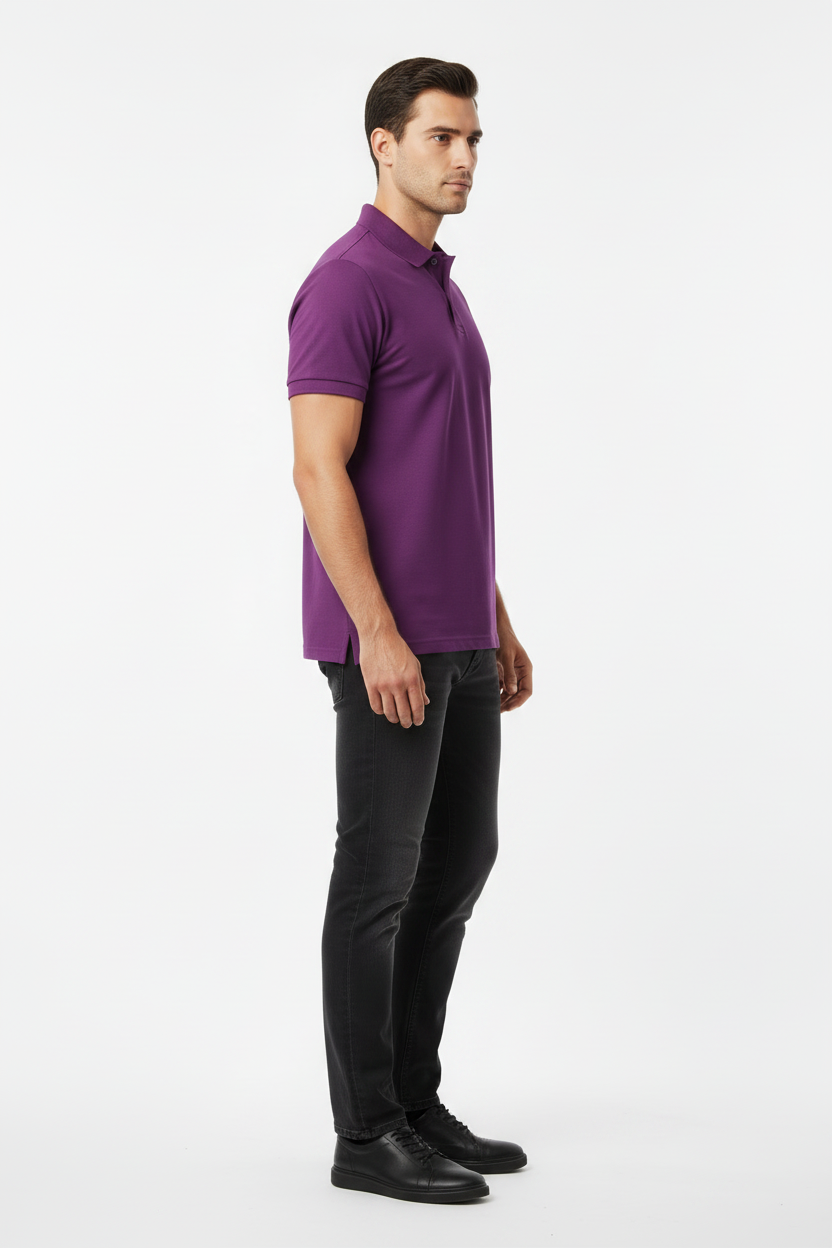 4. Side Profile — Relaxed Fit