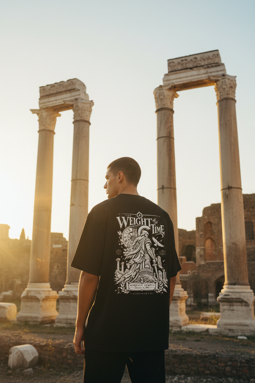 7. Conceptual Editorial – Roman Ruins at Dusk
