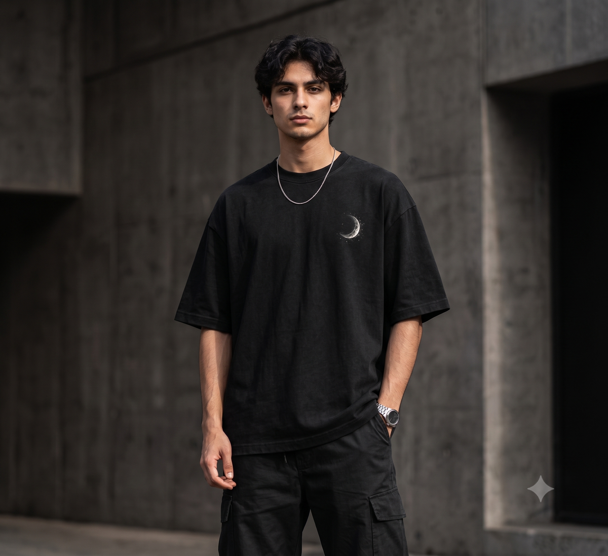 THE DEEPER YOU LOOK — Oversized Graphic T-Shirt |