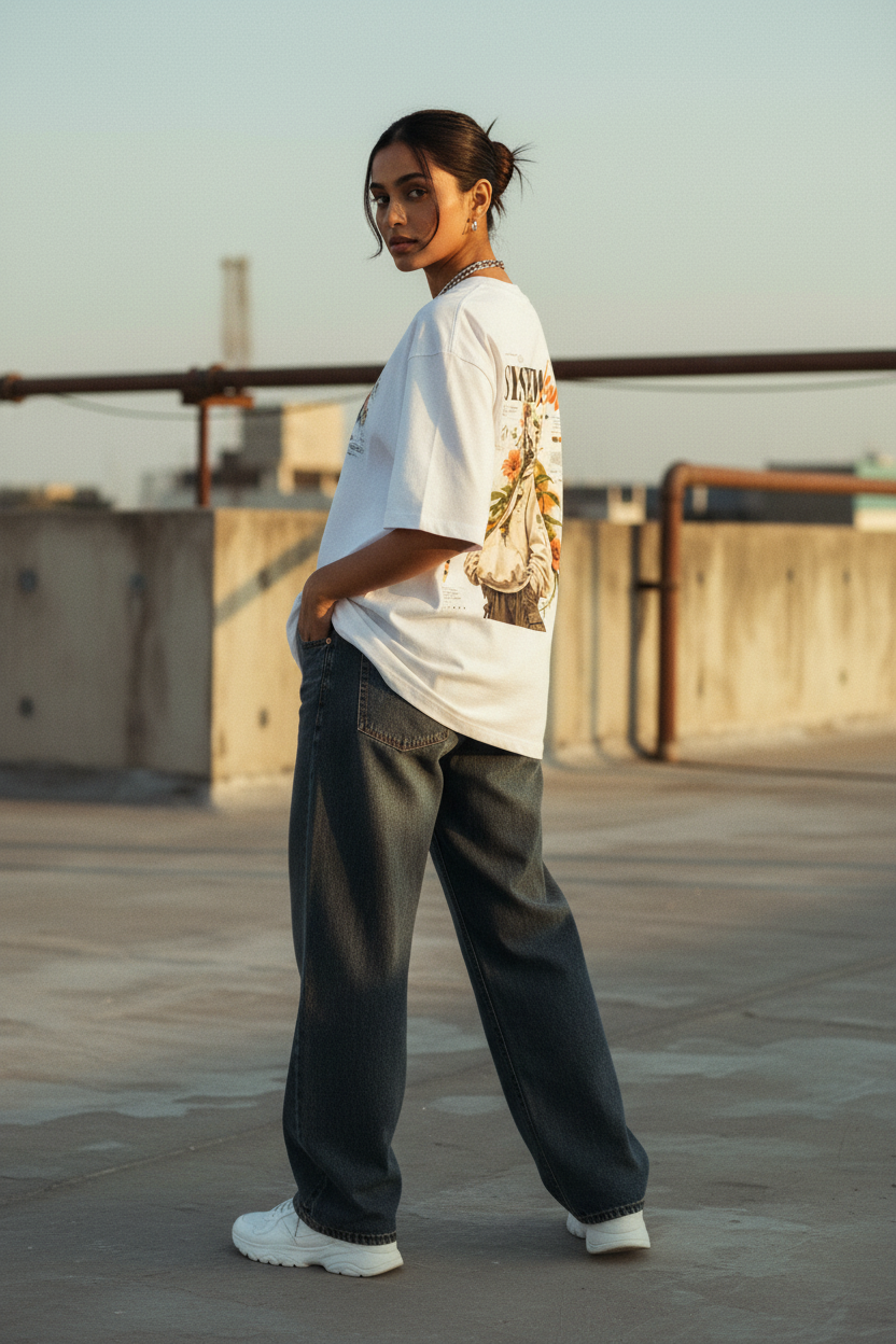 Female Streetwear Model — SYSTEM/SOUL