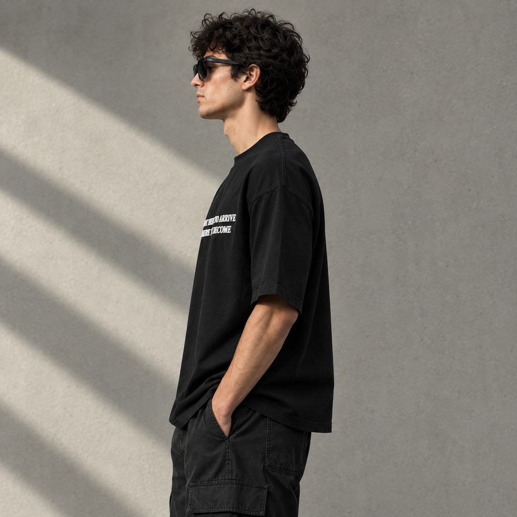 HERE TO BECOME – Heavyweight Oversized T-Shirt