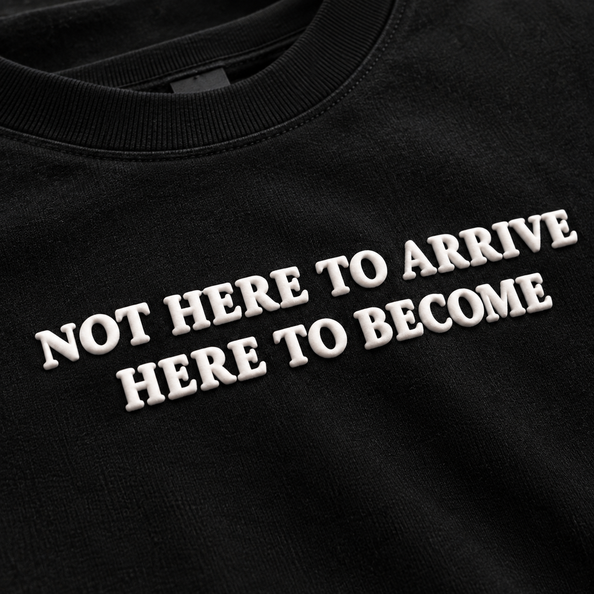 HERE TO BECOME – Heavyweight Oversized T-Shirt