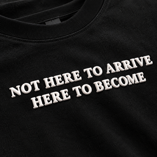 HERE TO BECOME – Heavyweight Oversized T-Shirt