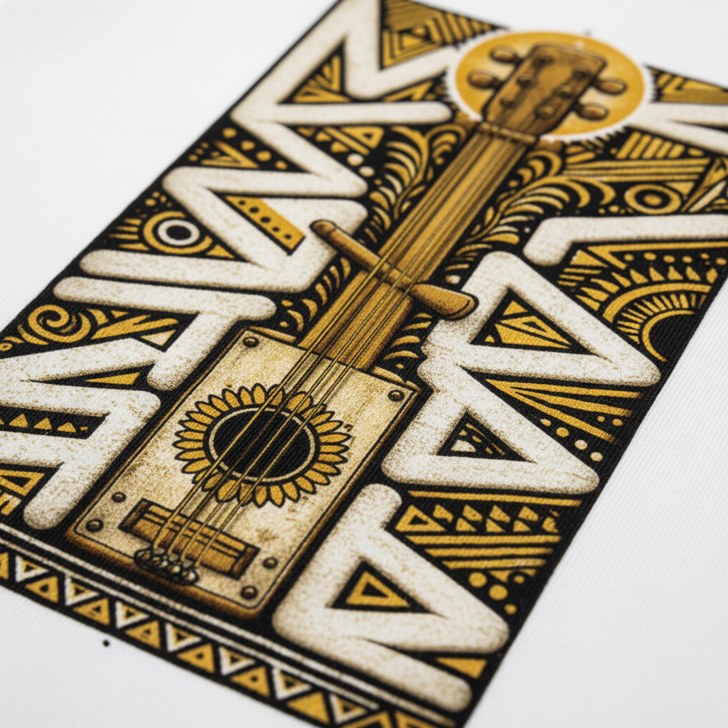 Musical Geometric Graphic Detail