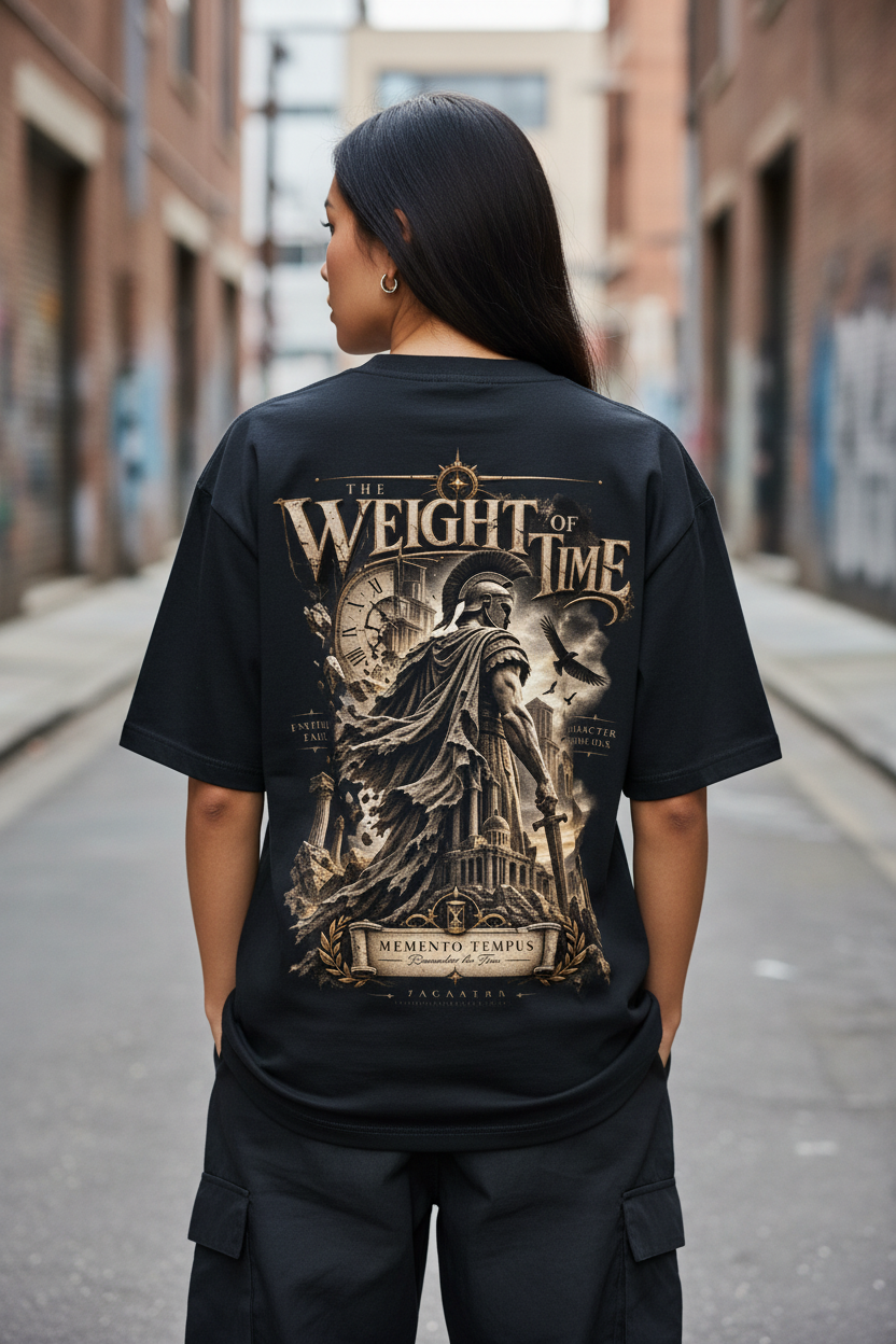 Weight of Time - Female Outdoor Back