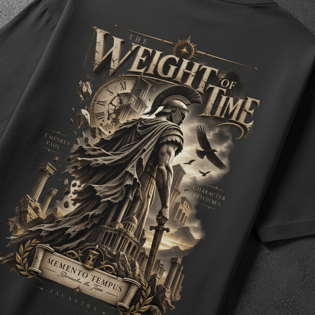 Weight of Time - Flat Lay Detail