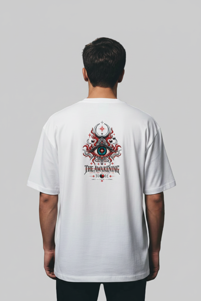 White Tee Back